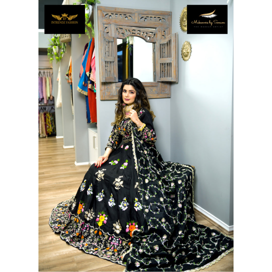 Black Lehenga