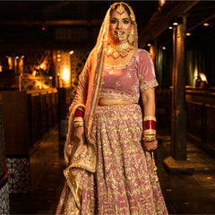 Frosty Pink Lehenga