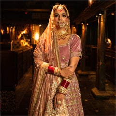 Frosty Pink Lehenga