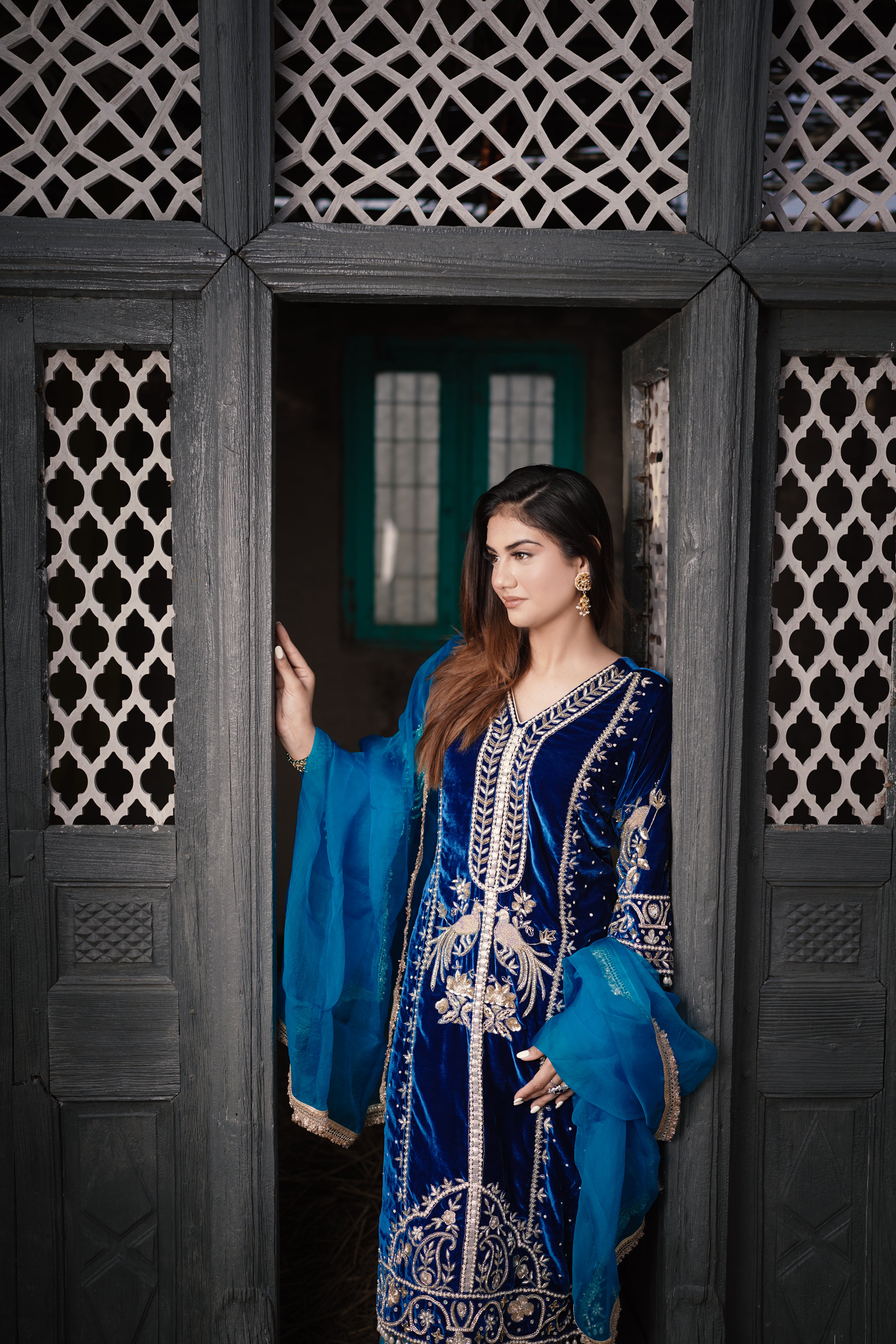 Blue Salwar Suit