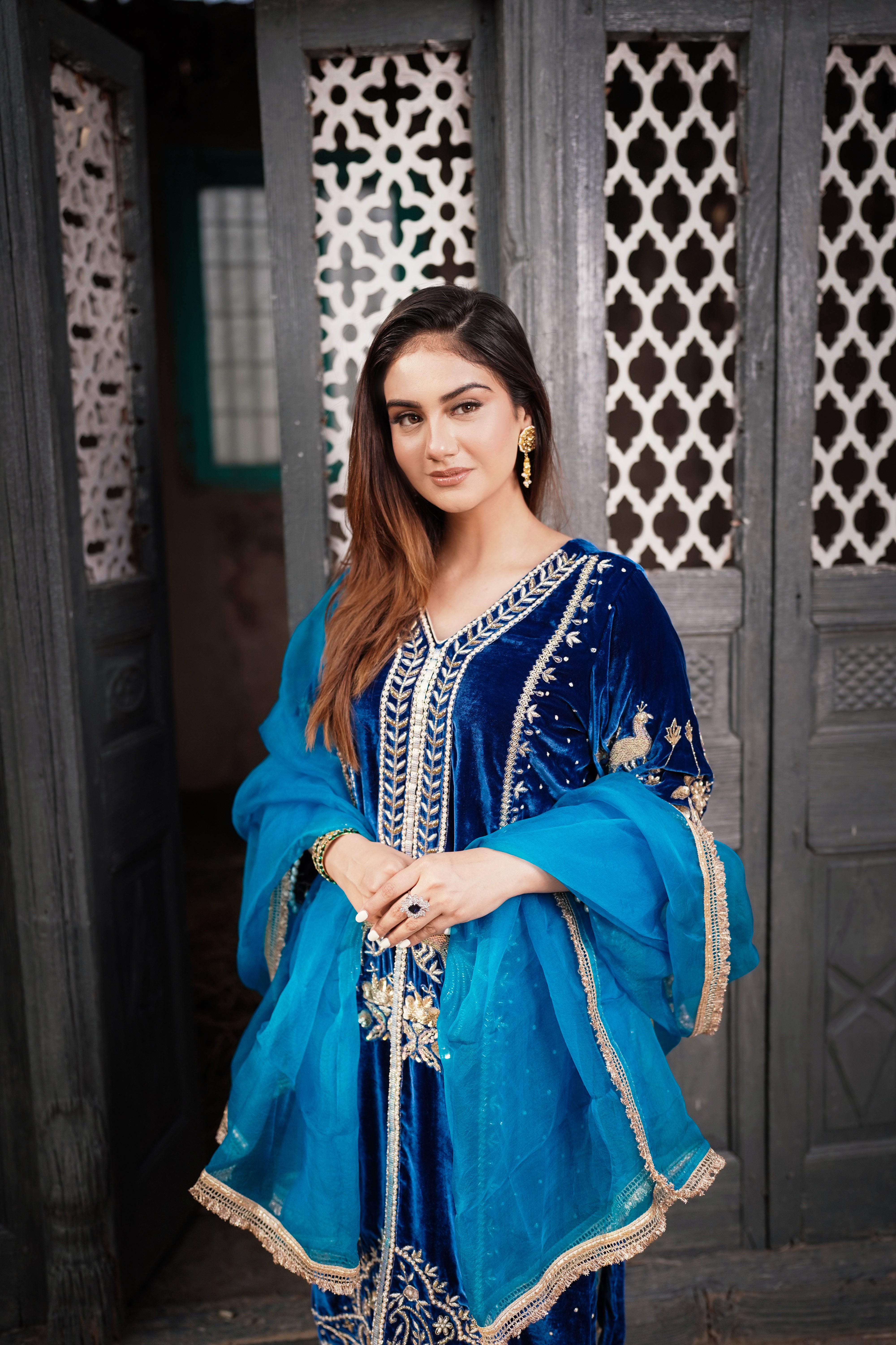 Blue Salwar Suit