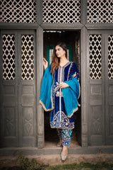 Blue Salwar Suit