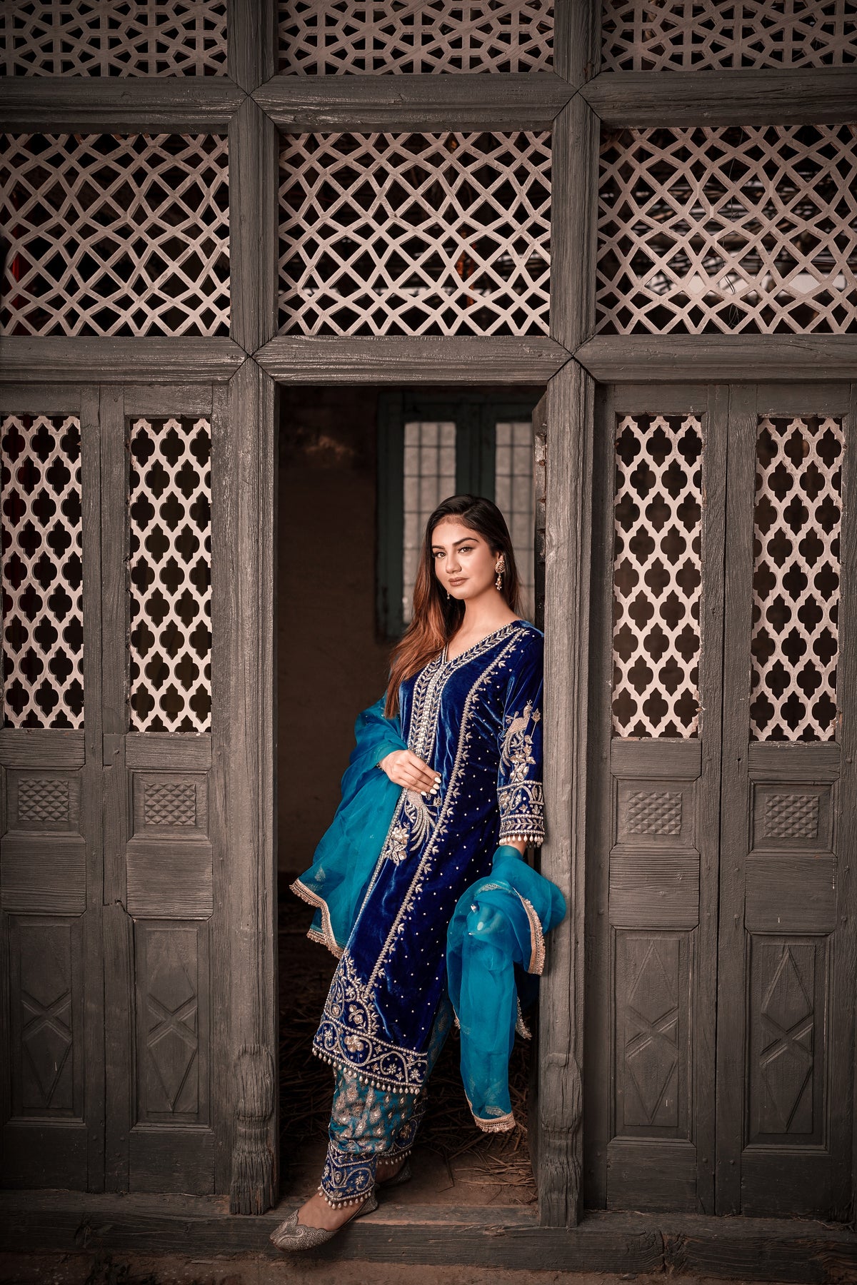 Blue Salwar Suit