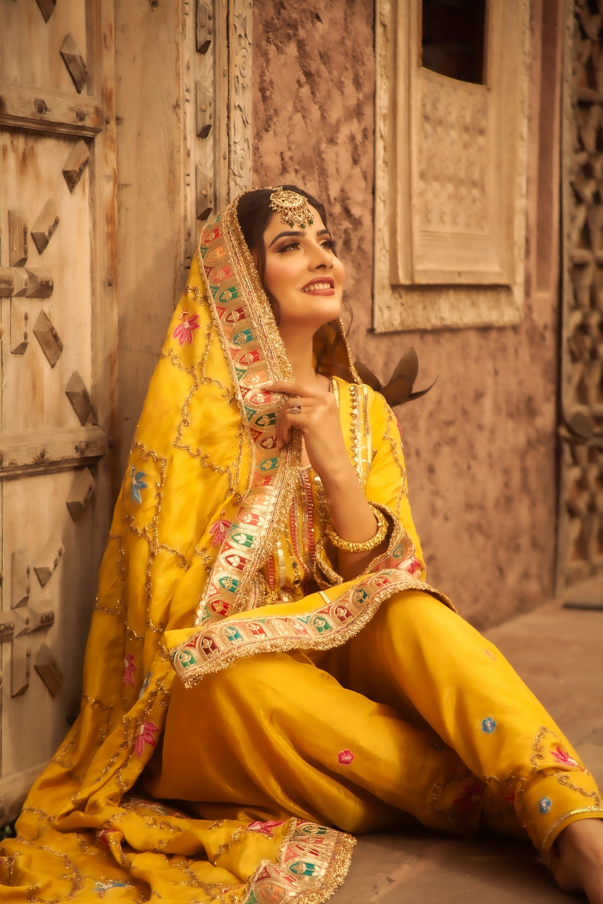 Yellow Salwar Suit