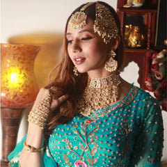 Turquoise Lehenga